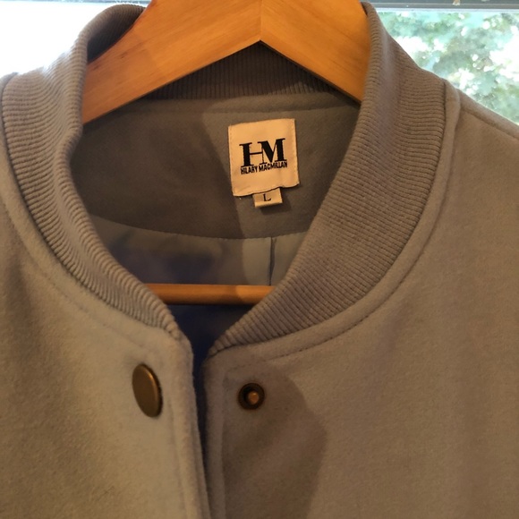 Hilary MacMillan Blue Varsity Jacket Size L - Picture 7 of 7